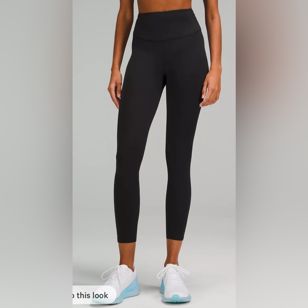 Lululemon Athletica HR crop leggings black 23” NWT